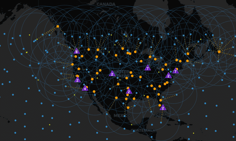 Starlink Map July 2021